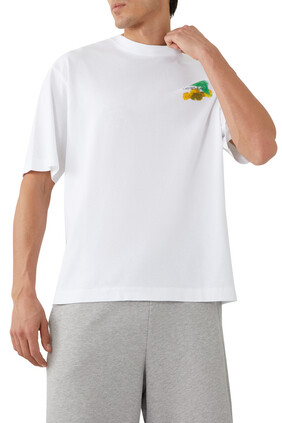 Brush Arrow Oversized Skate T-Shirt